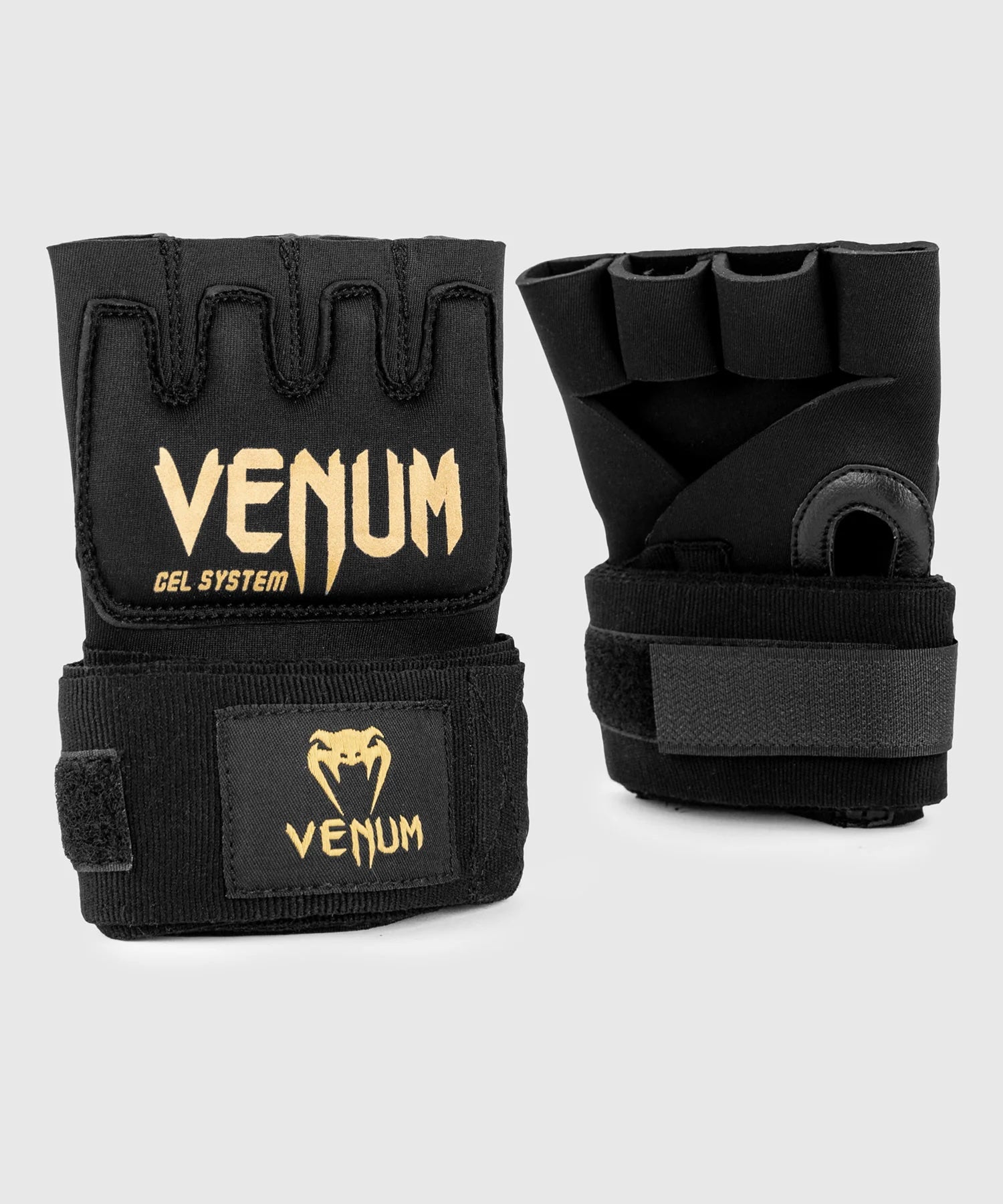 Kontact Gel Glove Wraps - Black/Gold